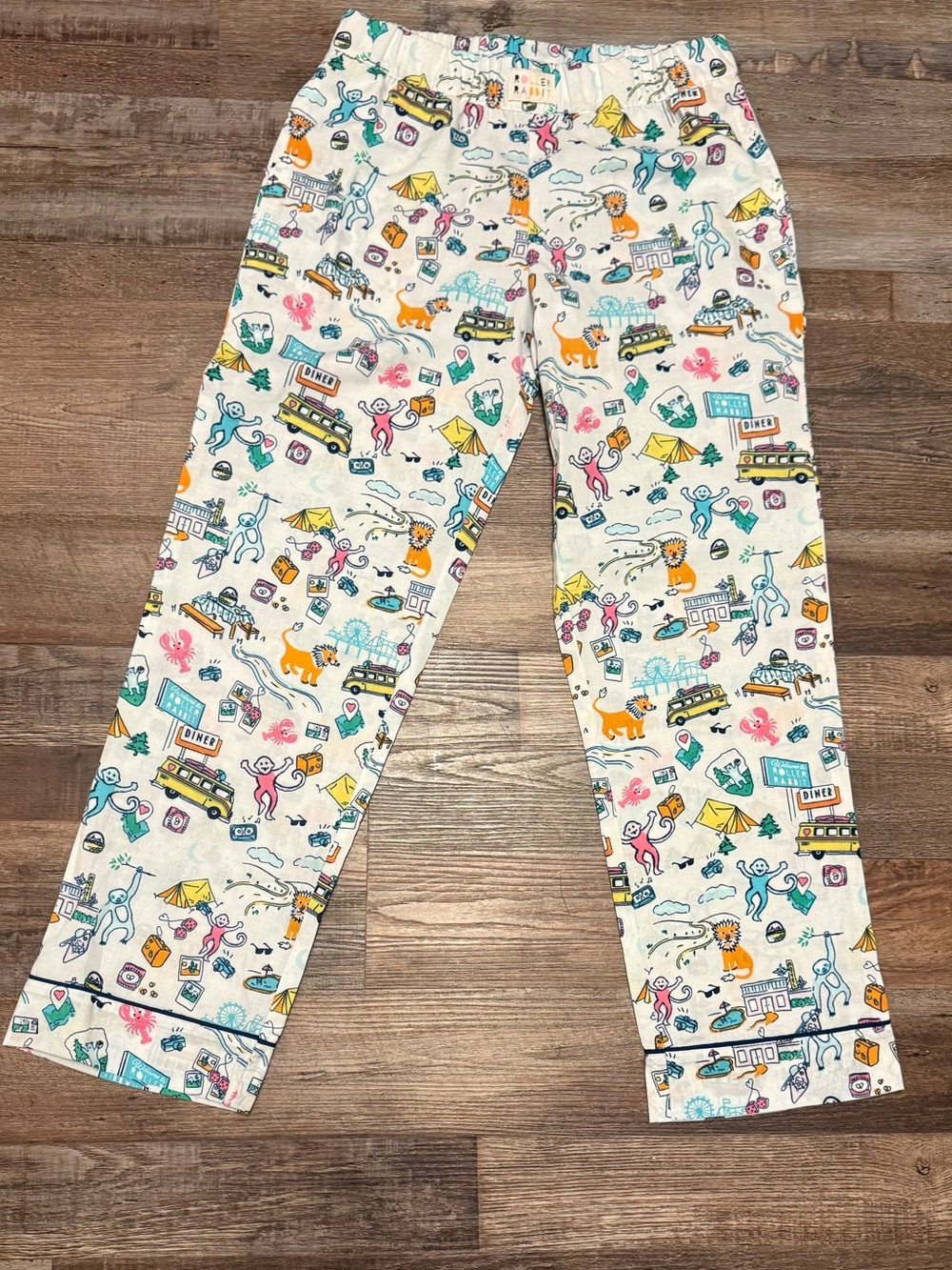 Roller Rabbit x Target Roadtrip Pajama Pants NWT Size 14 XL